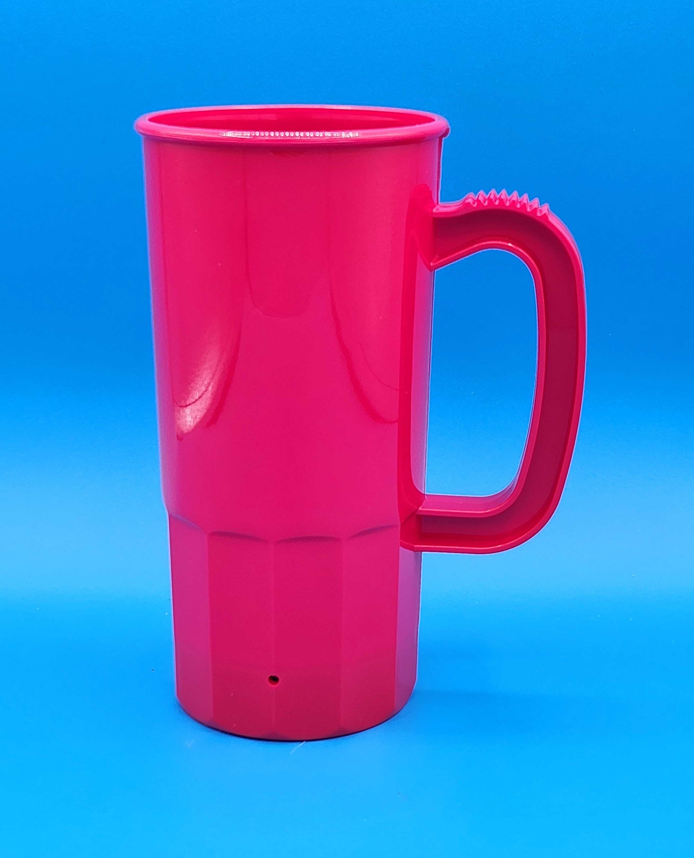 Polypropylene Red Stein with 2 COLOR Custom Logo
