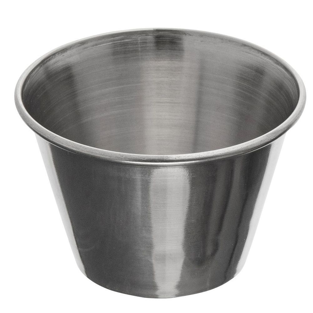 Browne Stainless Steel Sauce Cup, 2.5 Ounce Capacity