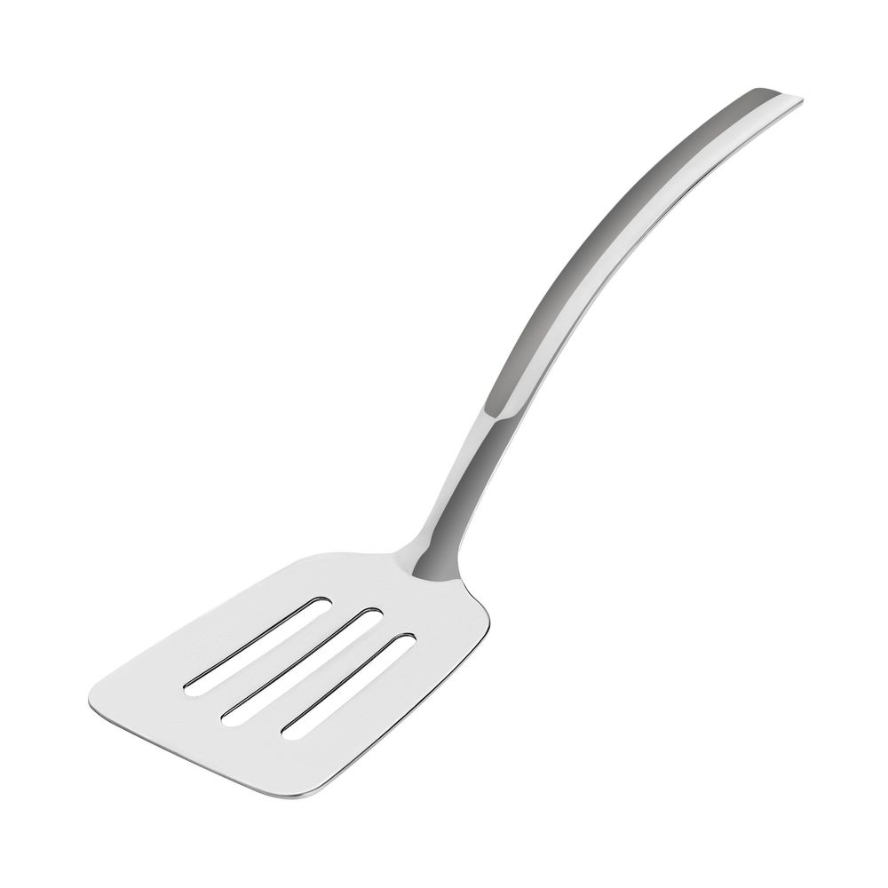 Browne Horizon 18/8 Stainless Steel Slotted Turner, 14 Inch