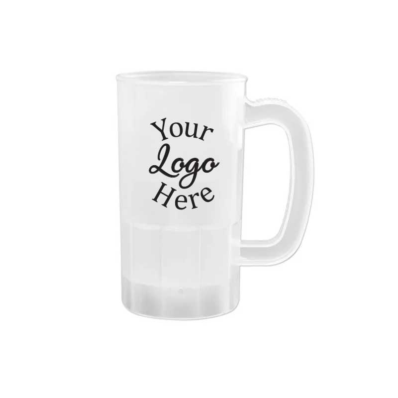 Polypropylene Natural Stein with 1 COLOR Custom Logo