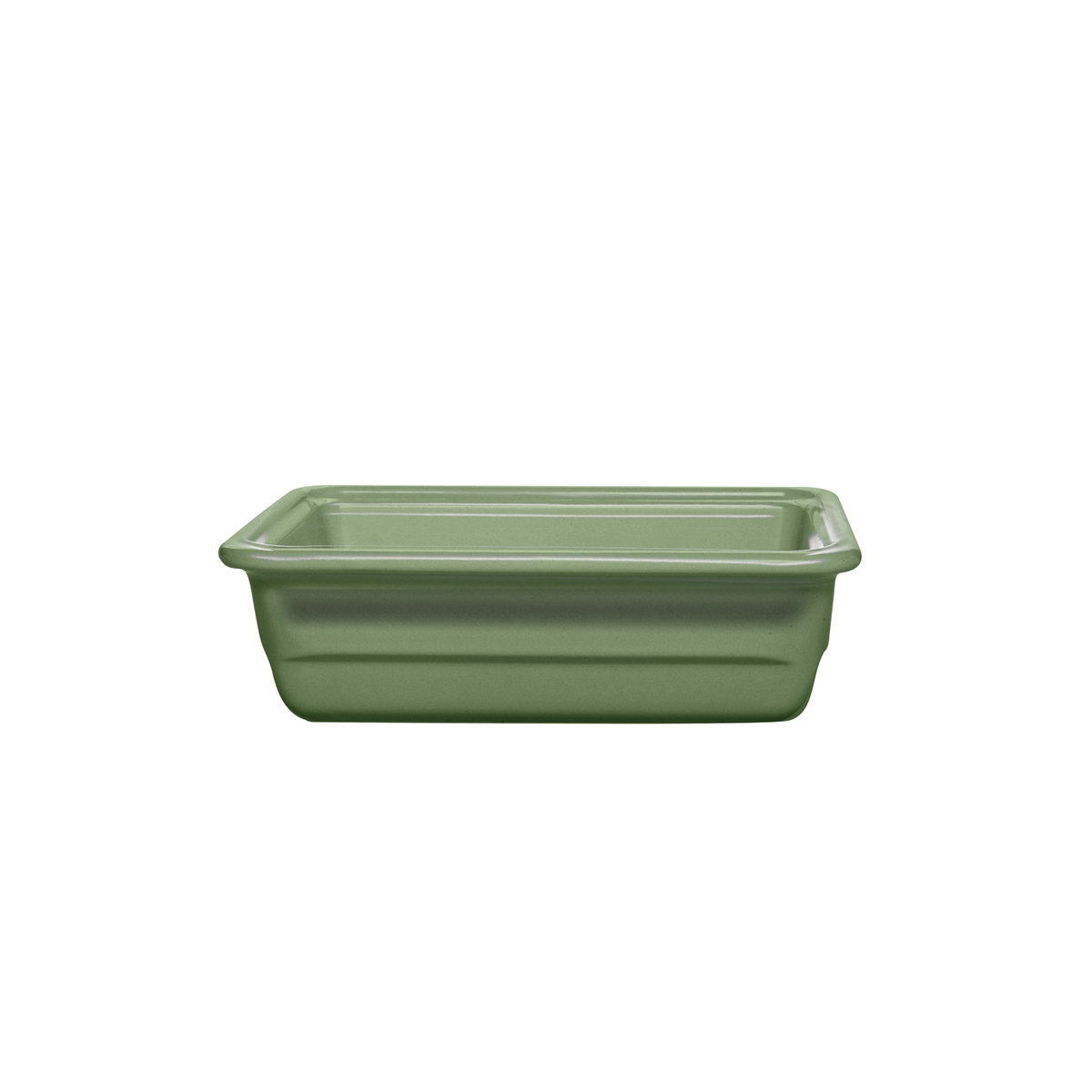Emile Henry Recton Cypress Green 1/2 Size Gn Container, 4.9 Qt Capacity
