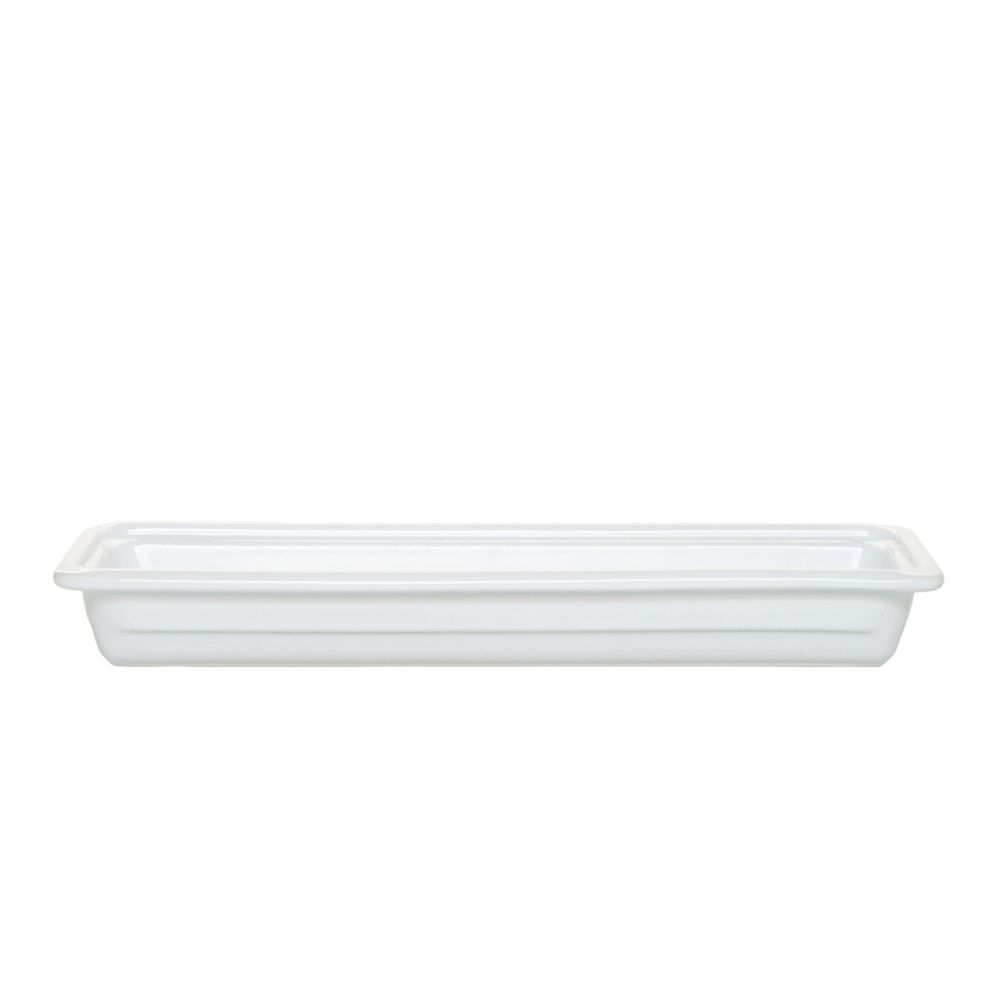 Emile Henry Recton Chalk 2/4 Size Gn Container, 2.4 Qt Capacity