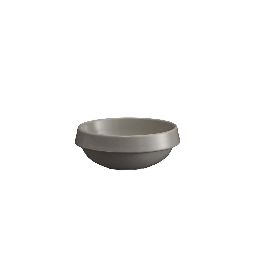 Emile Henry Welcome Pearl Grey Individual Bowl, 0.60 L Capacity