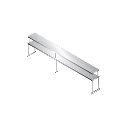 Contains 38 Shelving Table - Double Deck products