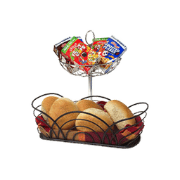 Contains 104 Iron and Chrome Bread Baskets products