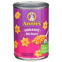 Annies Homegrown Organic All Stars Pasta in Tomato and Cheese Sauce, 15 Ounce -- 12 per case