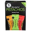 Wonderful Variety Pack No Shell Pistachios, 6.75 Ounce -- 6 per case