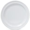 GET Enterprises SuperMel Melamine White Round Plate, 7.25 inch -- 24 per case