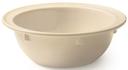 GET Enterprises SuperMel Melamine Tan Rimmed Bowl, 13 Ounce -- 48 per case