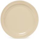 GET Enterprises SuperMel Melamine Round Tan Plate, 6.5 inch -- 48 per case
