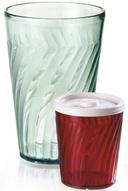 GET Enterprises SAN Plastic Tahiti Jade Tumbler, 16 Ounce -- 72 per case