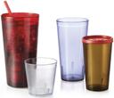 GET Enterprises SAN Plastic Blue Tumbler with Pepsi Logo, 20 Ounce -- 72 per case