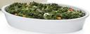 GET Enterprises Melamine White Oval Casserole Dish, 1.5 Quart -- 6 per case