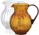 GET Enterprises Polycarbonate Clear Tahiti Pitcher, 90 Ounce -- 12 per case