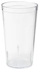 GET Enterprises SAN Plastic Clear Textured Tumbler, 20 Ounce -- 72 per case