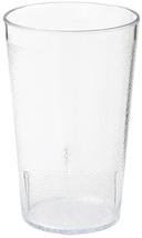 GET Enterprises SAN Plastic Clear Textured Tumbler, 9.5 Ounce -- 72 per case