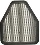 Tolco Eco Choice Black Urinal Mat, 22 X 18 inch.