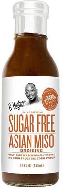 G Hughes Sugar Free Asian Miso Dressing, 12 Fluid Ounce -- 6 per case