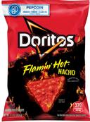 Doritos Flamin Hot Nacho Tortilla Chips, 2.5 Ounce -- 24 per case