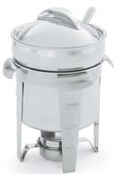 Maximillian Steel Marmite Chafer, 4.2 Quart