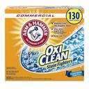 Arm and Hammer Plus OxiClean Fresh Scent Powder Laundry Detergent, 130 Liter -- 3 per case