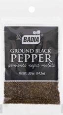 Badia Ground Black Pepper, 0.5 Ounce -- 576 per case