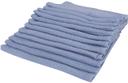 John Ritzenthaler Blue Ribbed Terry Bar Towel, 16 x 19 inch -- 144 per case