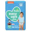 Pampers Easy Ups Training Underwear for Boys, 18 count -- 4 per case