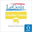 Single LeGout Cheddar Cheese Instant Sauce Mix, 25.4 Ounce