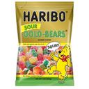 Haribo Sour Goldbears Gummy Candy, 7 Ounce Peg Bag -- 10 per case