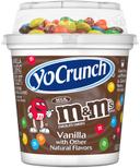 Yocrunch M and M Vanilla Yogurt, 6 Ounce -- 8 per case.