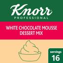 Single Knorr Professional White Chocolate Mousse Dessert Mix, 7.3 Ounce