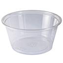 Fabri-Kal Recycleware RPET Clear Round Deli Container, 5 Ounce Capacity -- 1000 per case.