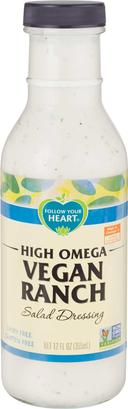 Follow Your Heart High Omega Vegan Ranch Salad Dressing, 12 Ounce -- 6 per case