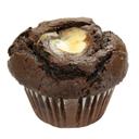 Davids Cookies Chocolate and Cream Cheese Muffin, 6 Ounce -- 12 per case.