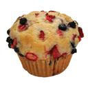 Davids Cookies Triple Berry Muffin, 6 Ounce -- 12 per case.