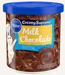 Pillsbury Milk Chocolate Frosting, 16 Ounce -- 8 per case