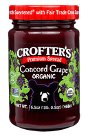 Crofters Organic Premium Concord Grape Spread, 16.5 Ounce -- 6 per case.