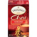 Twinings Chai Ultra Spice Tea Bag, 1.41 Ounce - 20 bags per pack -- 6 packs per case.