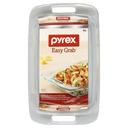 Pyrex Easy Grab Glass Oblong Baking Dish, 3 Quart Capacity -- 4 per case