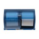 Compact Side By Side Double Roll Bathroom Tissue Dispenser.