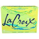 Lacroix Lime Sparkling Water, 12 Fluid Ounce Can -- 24 per case.