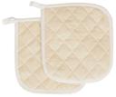 John Ritzenthaler 100 Percent Beige Terry Pot Holder, 8 x 8 inch -- 288 per case