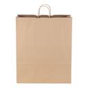 Duro Towner Basis Kraft Twist Handle Bag, 65 Pound Capacity -- 200 per case.