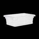 Rubbermaid Clear Food/Tote Box, 3.5 Gallon