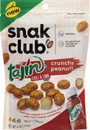 Snak Club Tajin Chili and Lime Crunchy Peanuts, 4 Ounce -- 6 per case