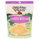 Organic Valley Organic Finely Shredded 3 Mexican Cheese, 6 Ounce -- 12 per case