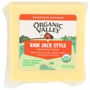 Organic Valley Organic Raw Jack Style Semi Soft Cheese, 8 Ounce -- 12 per case