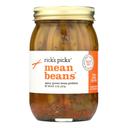 Ricks Picks Mean Beans Spicy Green Bean Pickles, 19 Ounce -- 6 per case