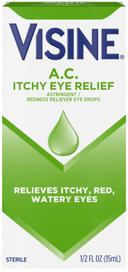 Visine Itchy Eye Relief, 0.5 Fluid Ounce -- 36 per case